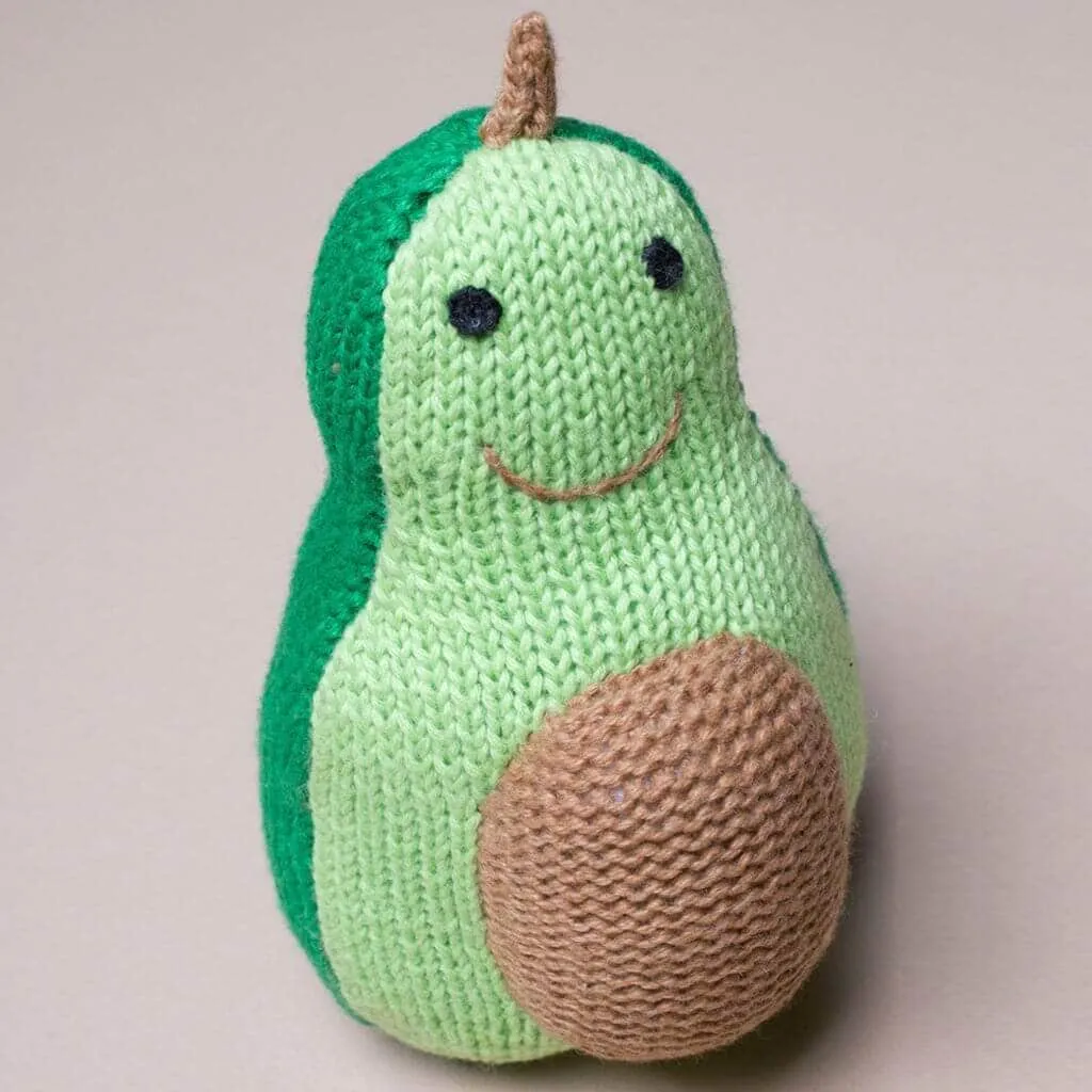 Organic Baby Toys - Newborn Rattles | Avocado