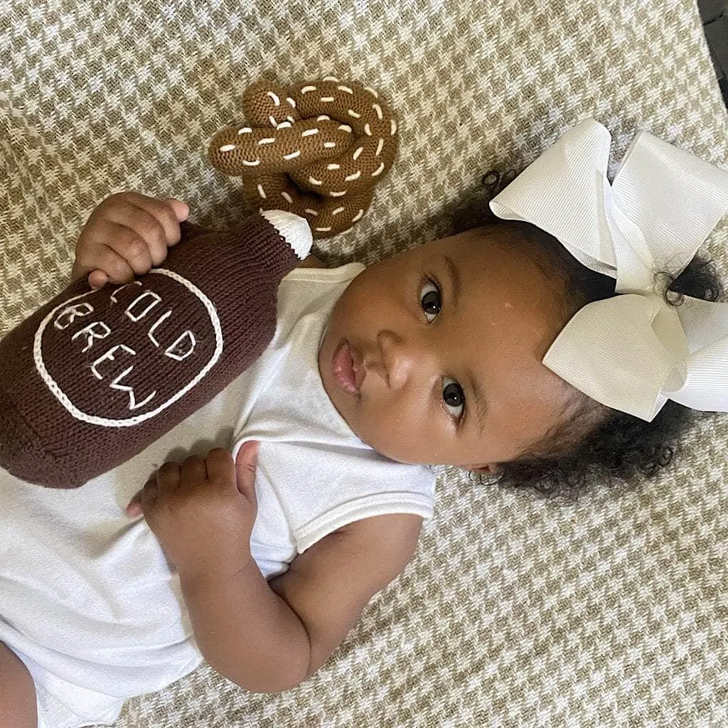 Organic Baby Toys - Newborn Rattles | Cold Brew Coffee