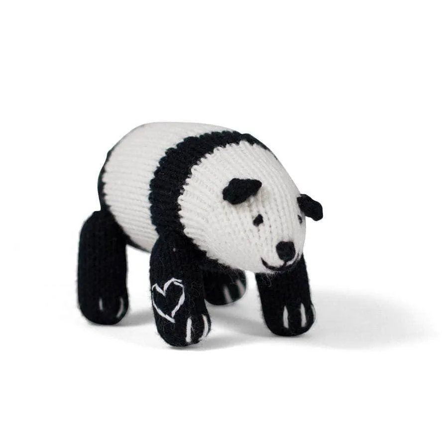 Organic Baby Toys - Newborn Rattles | Panda