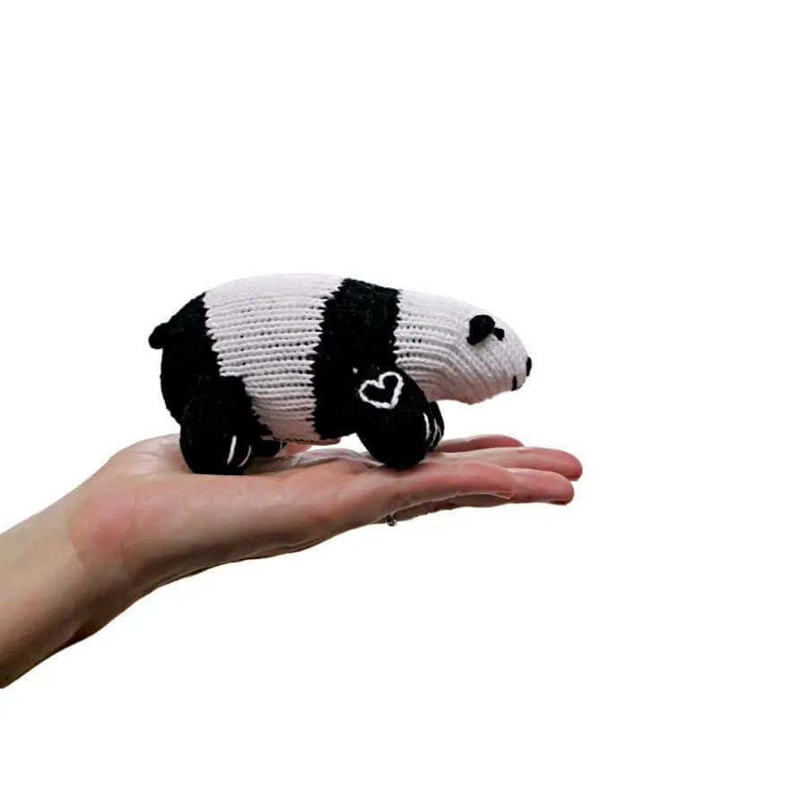 Organic Baby Toys - Newborn Rattles | Panda
