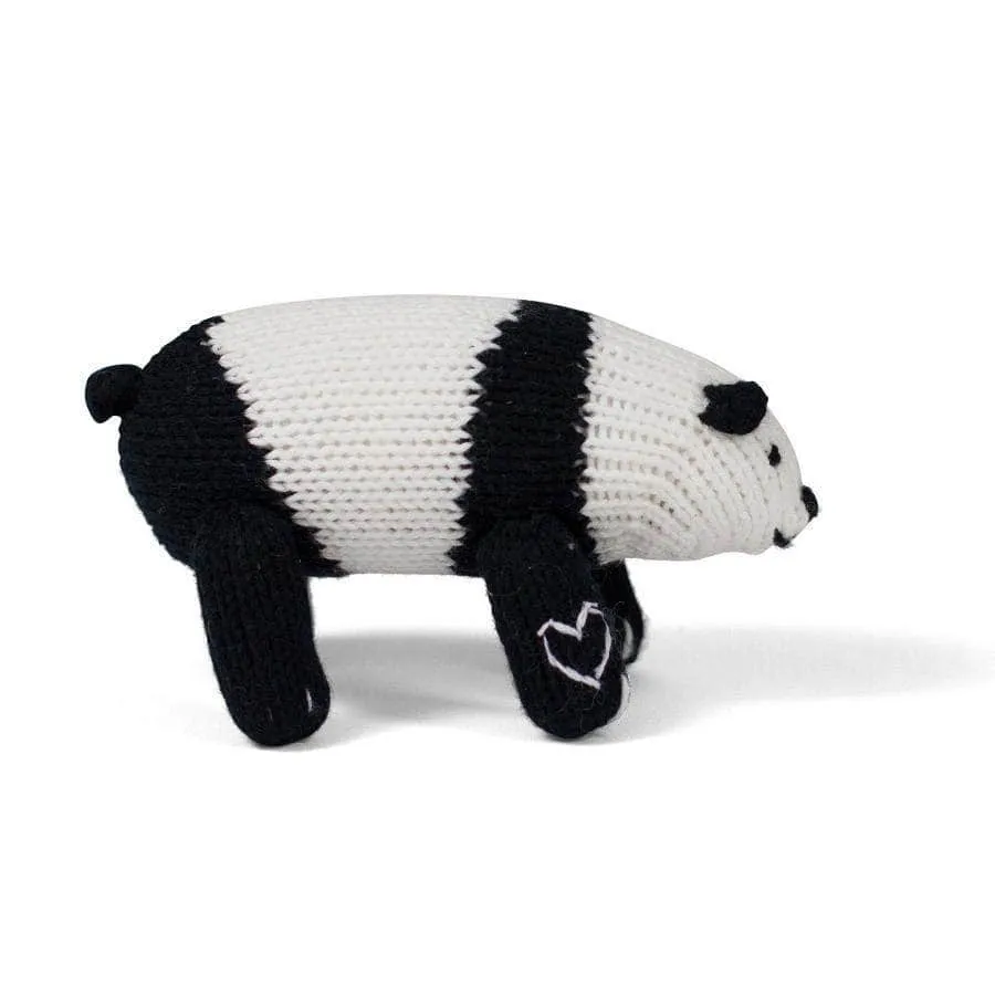 Organic Baby Toys - Newborn Rattles | Panda