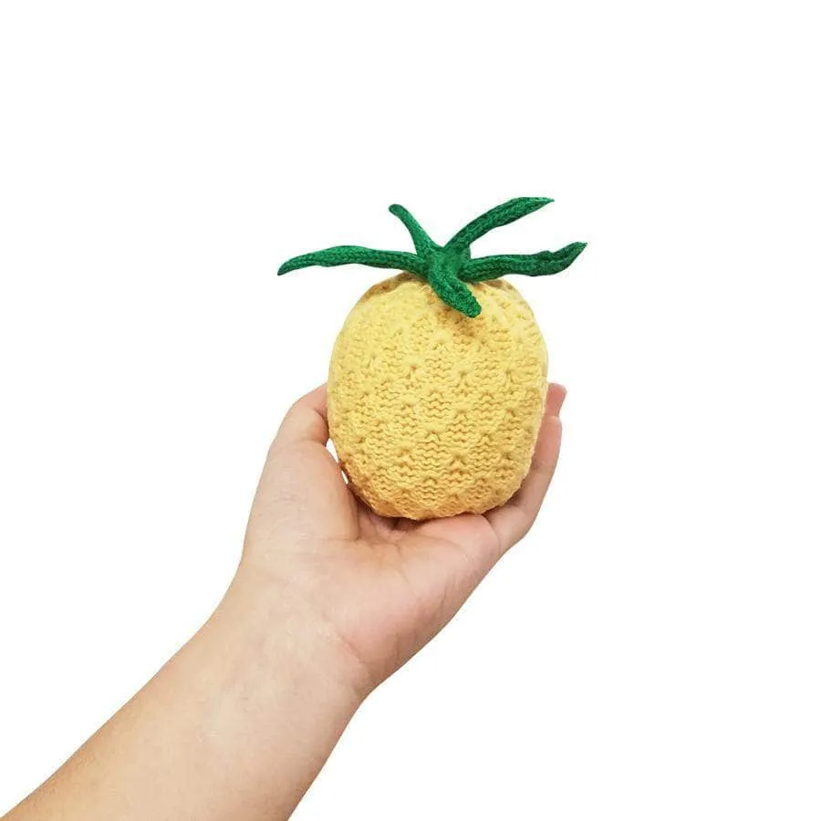 Organic Baby Toys - Newborn Rattles | Pineapple