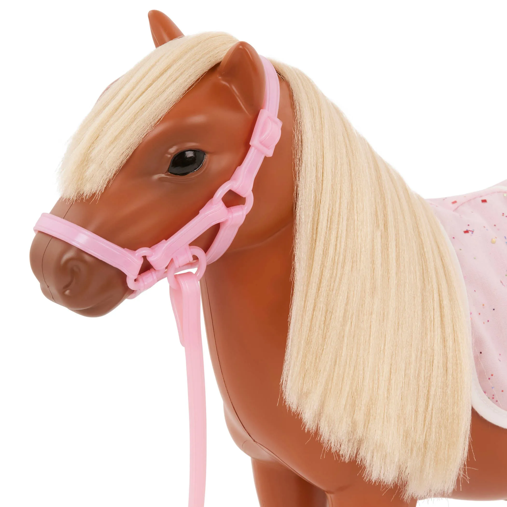 Our Generation Horse 20 Inch Shetland Pony With Accessories