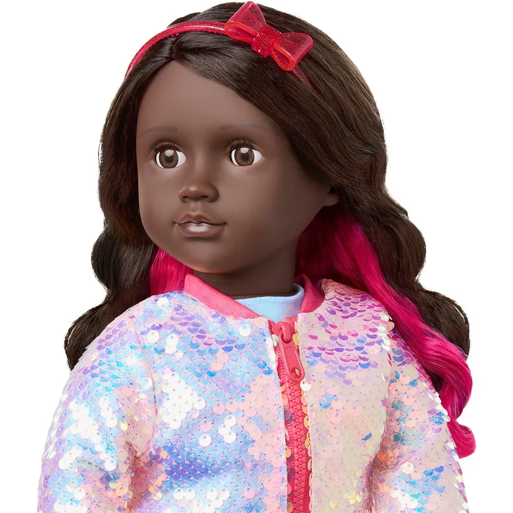 Our Generation Sequin Bomber Jacket Outfit