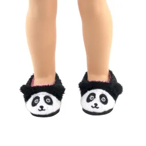 Panda Slippers for 14 1/2-inch dolls