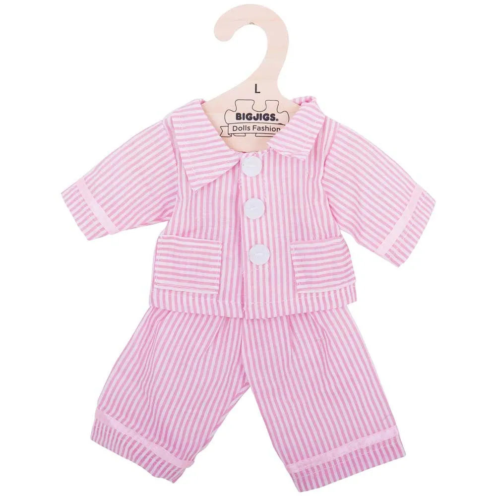 Pink Pyjamas - for 34cm Doll