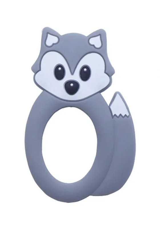 Popsicle Grey Fox Teether
