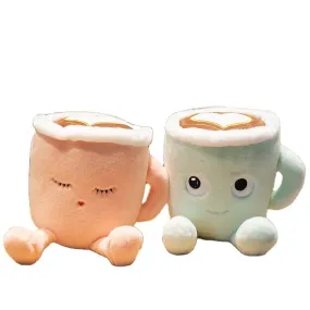 Popular Fluffy Coffee Latte Dolls