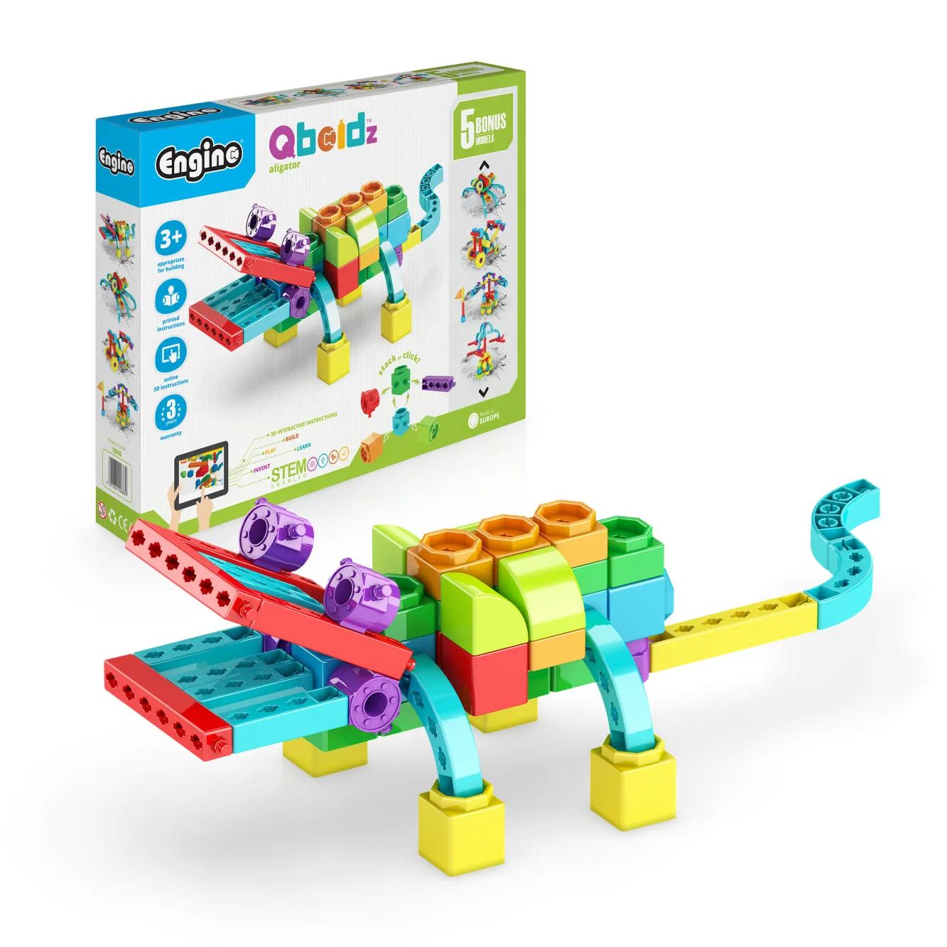 "alligator" with 5 bonus models