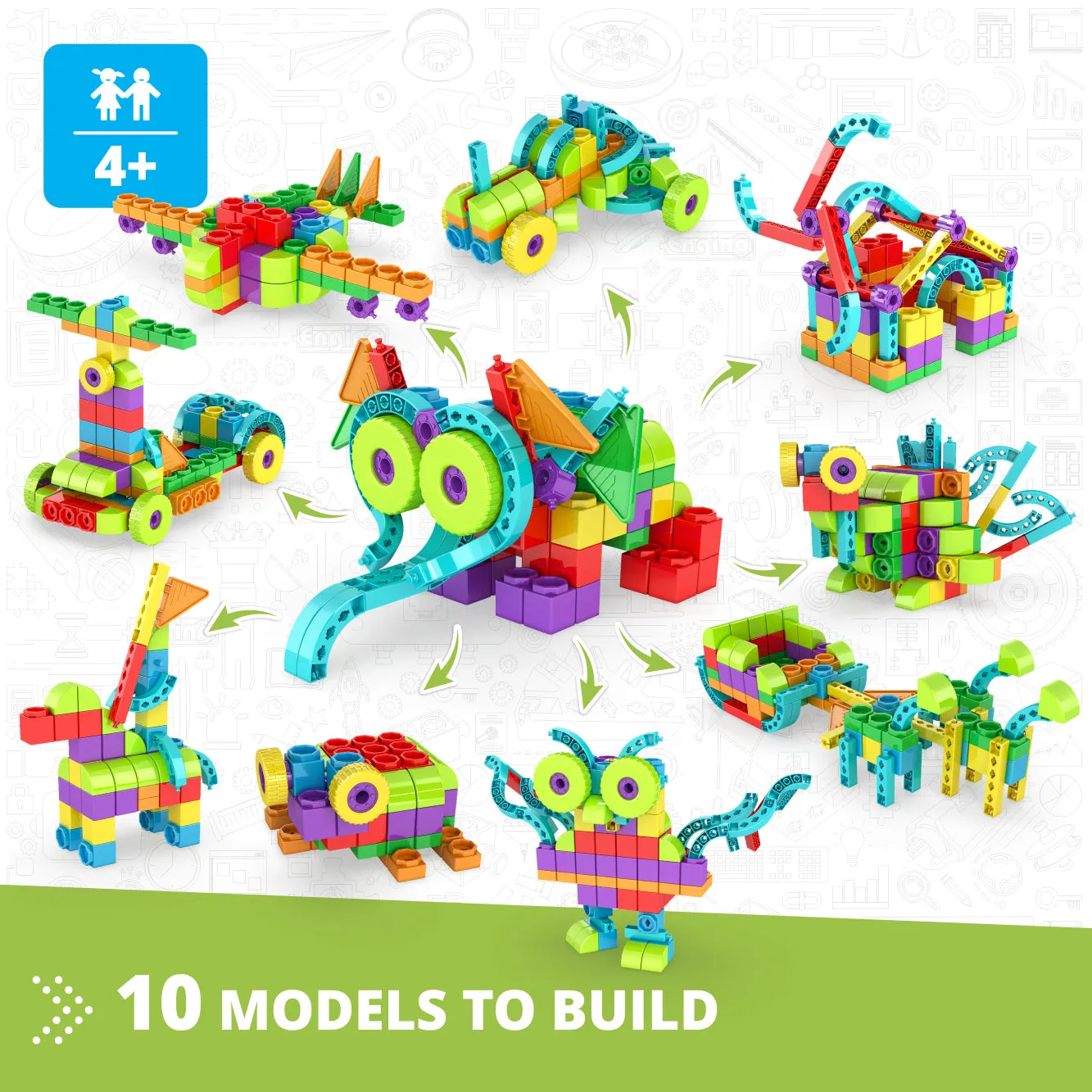 "elephant" with 10 bonus models