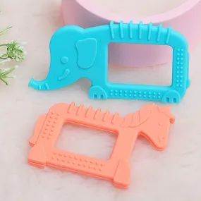 R for Rabbit Tiny Bites Safari (Pack of 2)- Blue-Orange