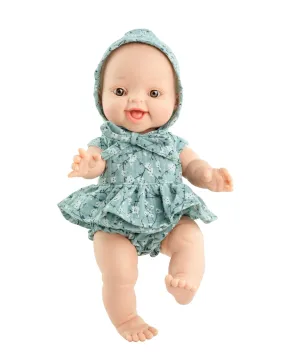 Rachel with Blue Flowers Dress - Paola Reina Baby Doll Gordis