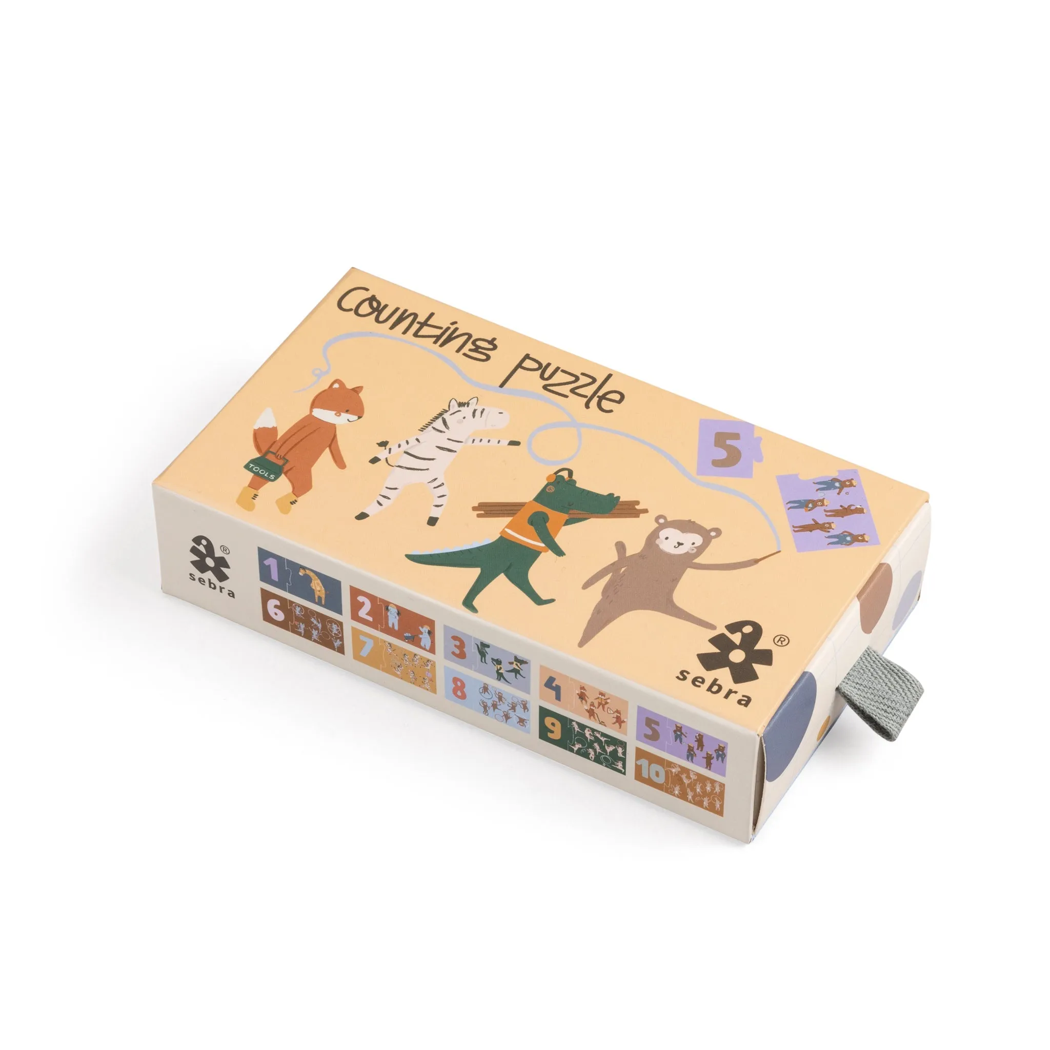 Sebra, Counting Game, Toes/Builders