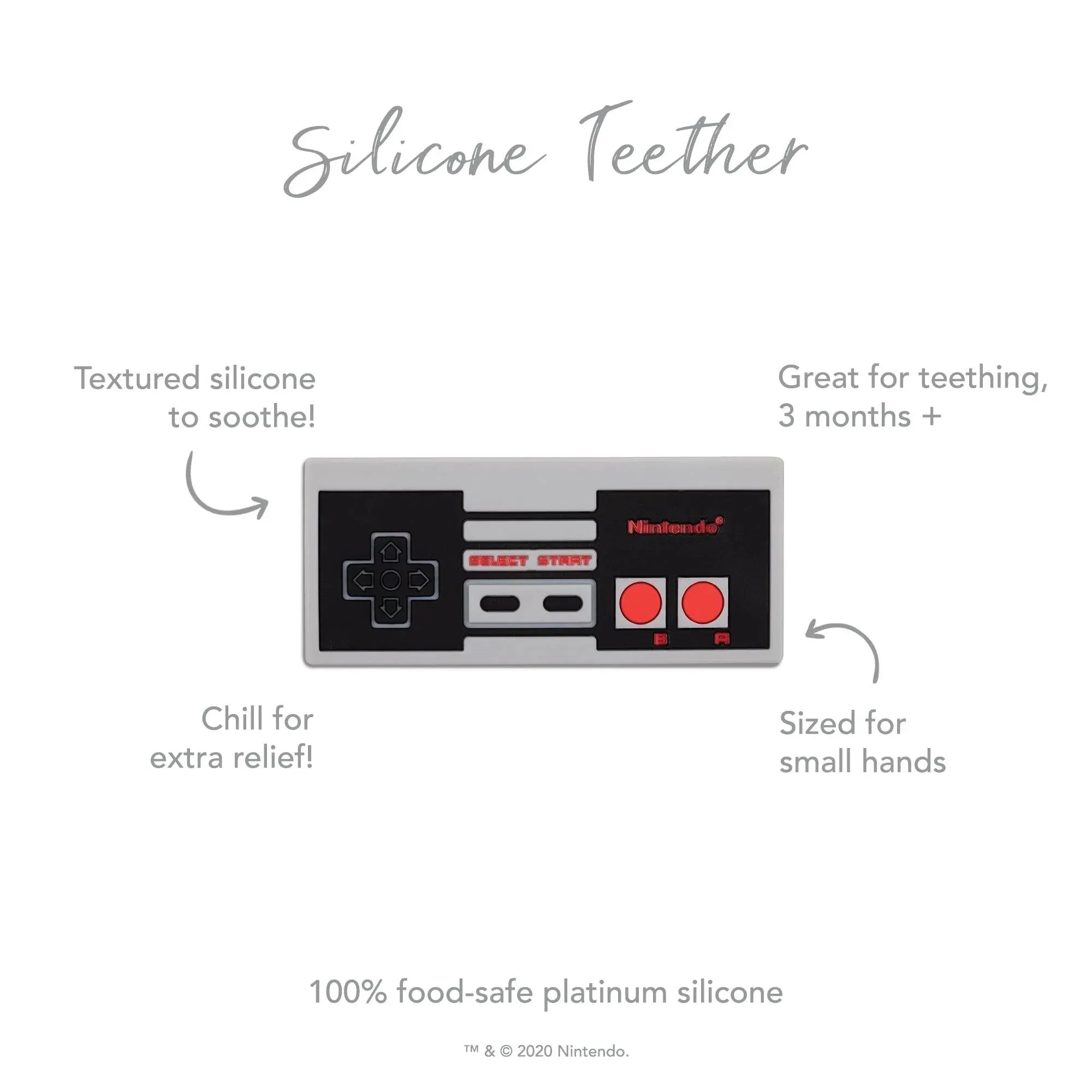 Silicone Teether: NES™ Controller