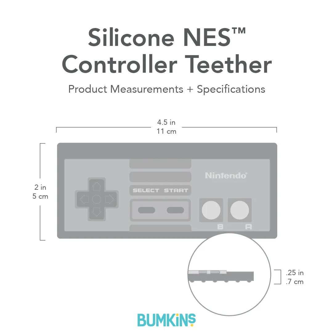 Silicone Teether: NES™ Controller