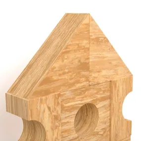 Soft Wood Effect Foam Blocks 56pk
