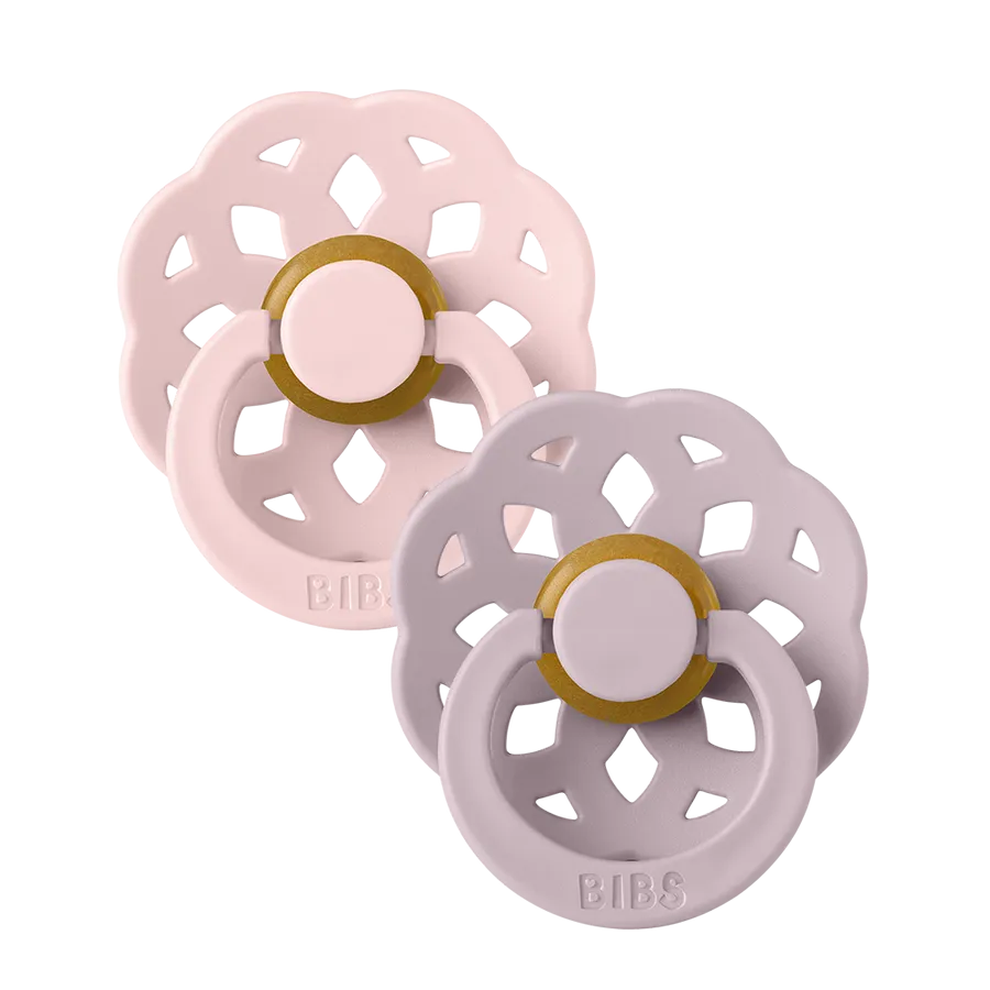 Soother - Pacifier - Boheme - 100% Natural Rubber - Size 2 - Set Of 2