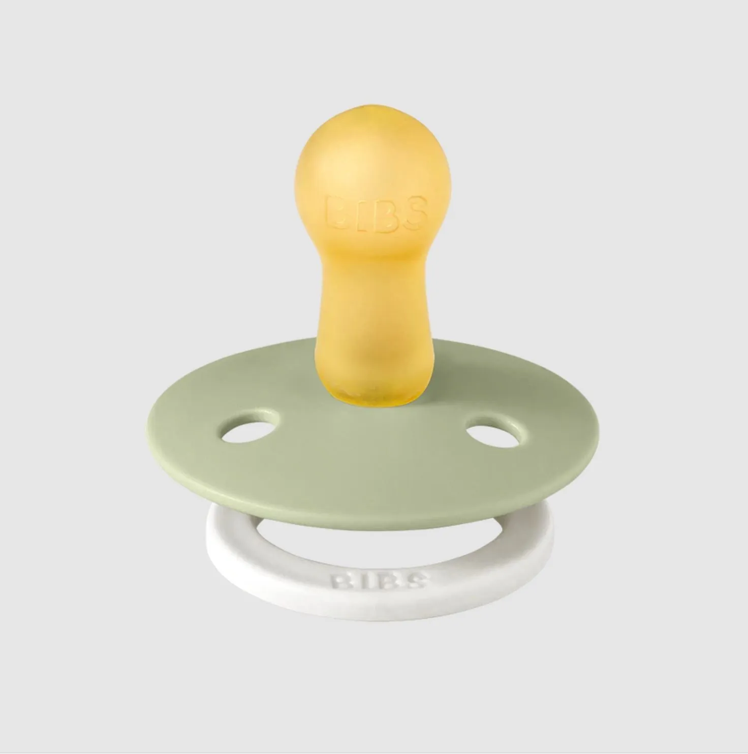 Soother - Pacifier - Glow In The Dark - 100% Natural Rubber - Size 2 - Set Of 2