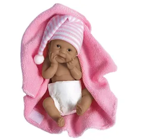 The Ashton-Drake Galleries Bundle Babies Baby African American Black Doll Collection Issue #1: Bundle of Love Miniature Lifelike Collectible Dolls by Sherry Rawn 4-Inches
