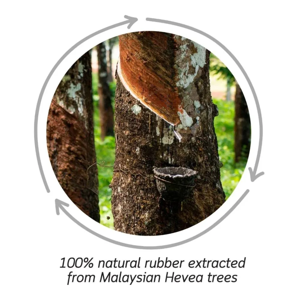 The Orange Natural Rubber Teether