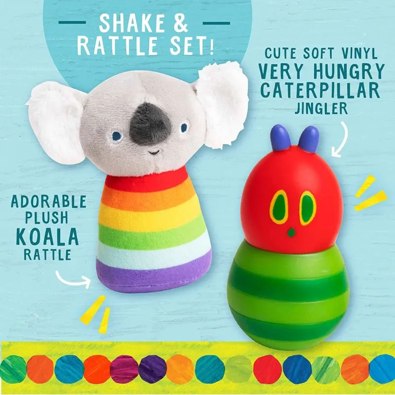 The Very Hungry Caterpillar Shake and Rattle Set
