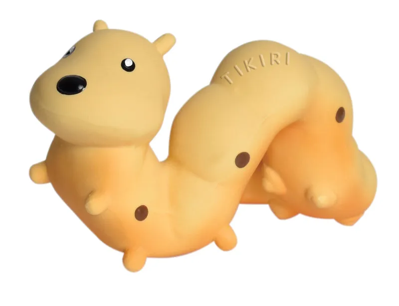 Tikiri Garden Friends - Rubber Teether Rattle & Bath Toys