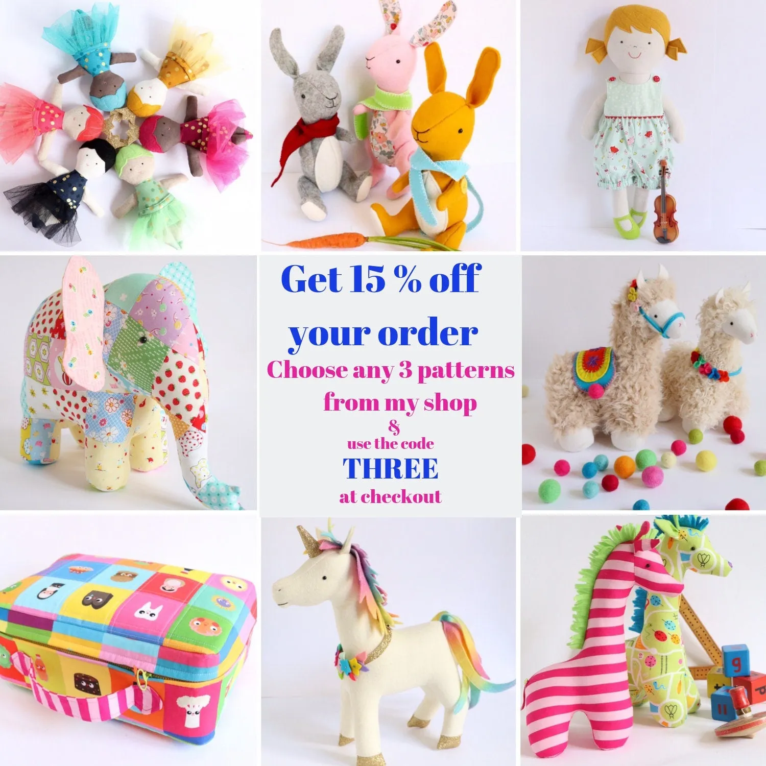 Tiny Dancers PDF sewing pattern