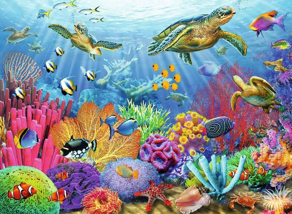 Tropical Waters 500 pc Puzzle