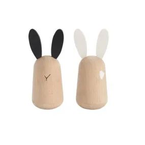 Usagi Wooden Bunny Rattles