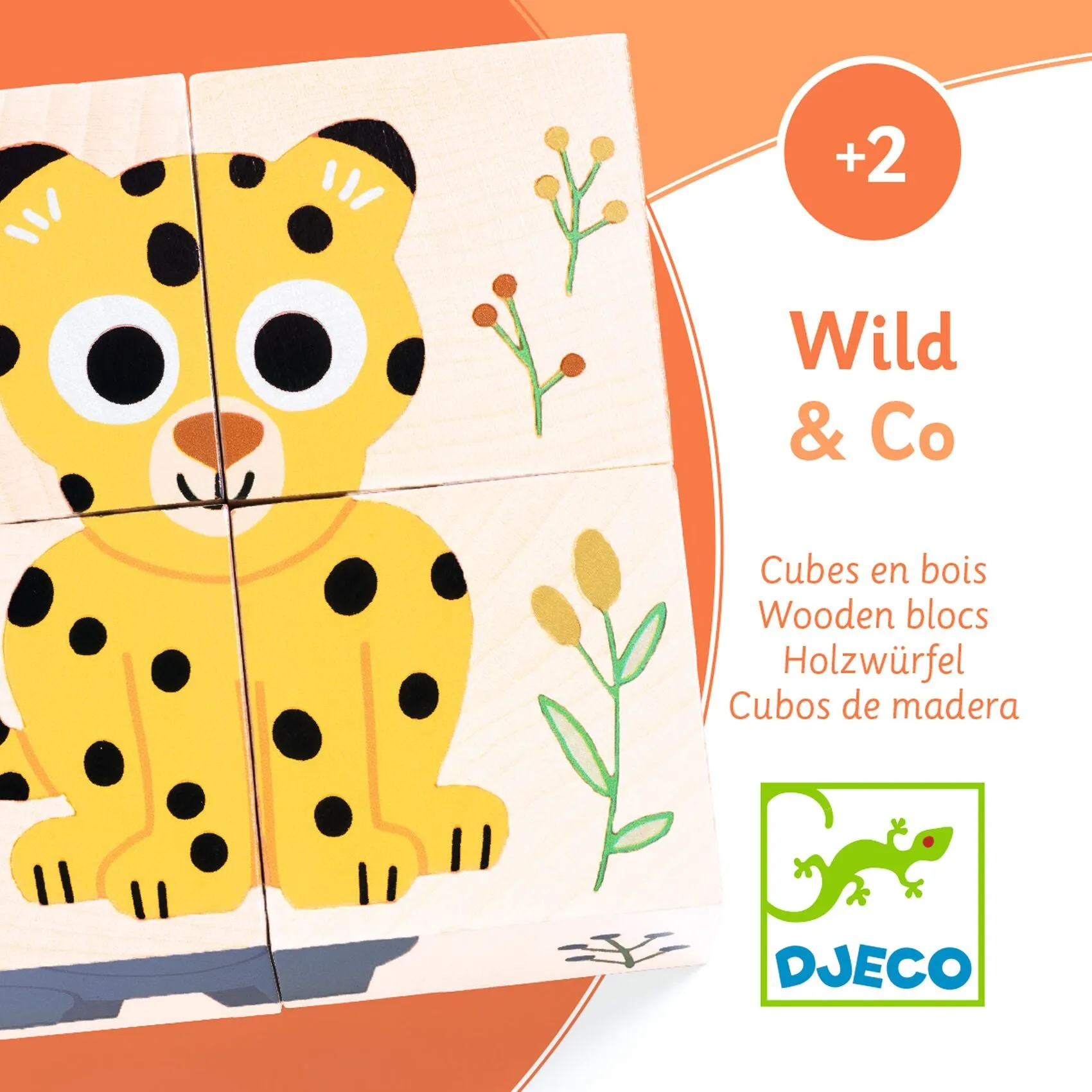 Wild & Co Wooden Cubes