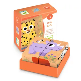 Wild & Co Wooden Cubes