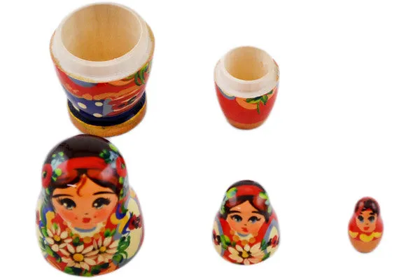 Wood 2" Nesting Dolls Matryoshka