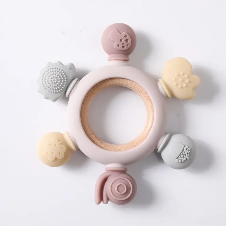 Wooden Baby Forest Teethers