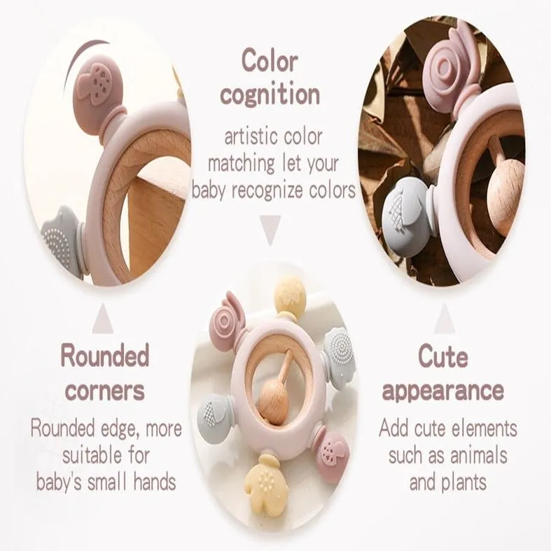 Wooden Baby Forest Teethers