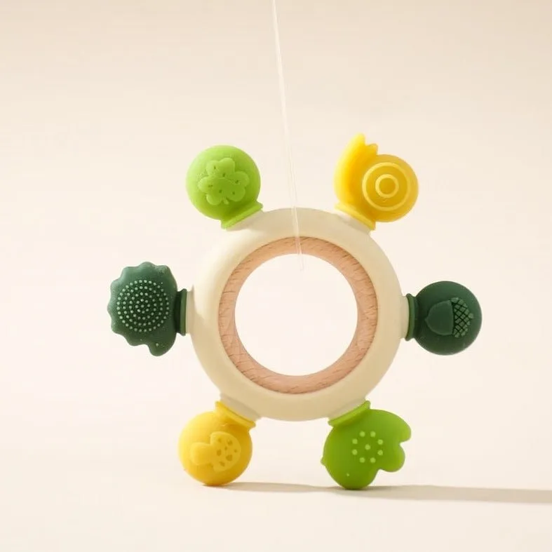 Wooden Baby Forest Teethers