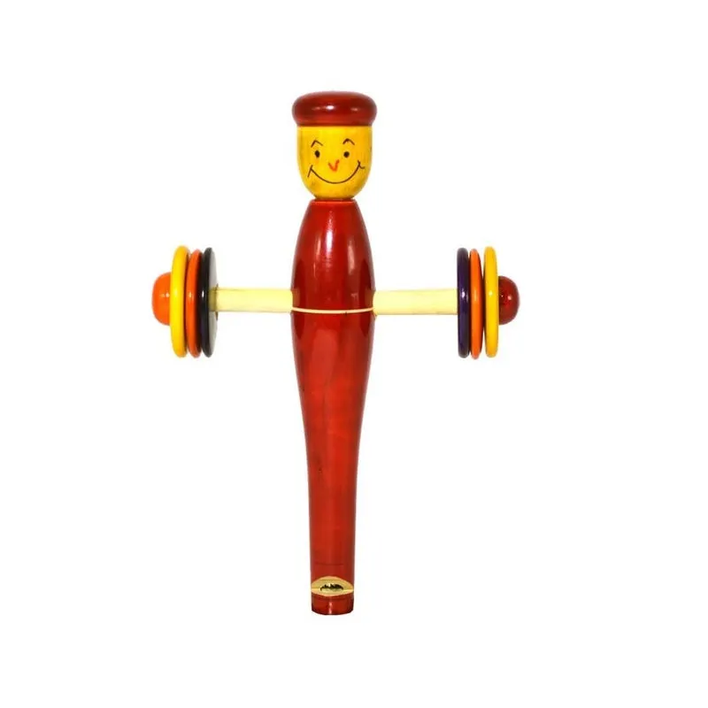 Wooden Baby Rattle Toys for Infants - Set of 6pcs