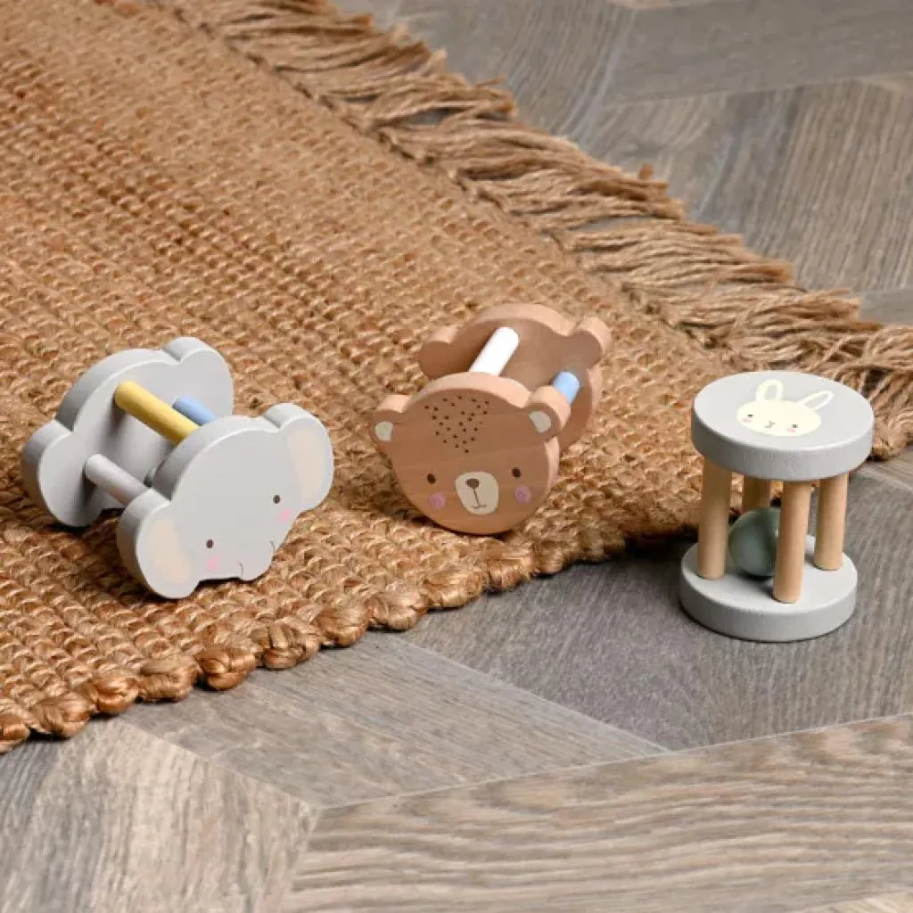 Wooden Drum Rattles