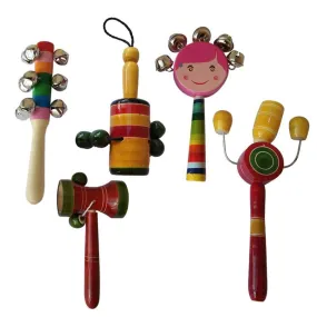 Wooden Rattles Toys for Baby