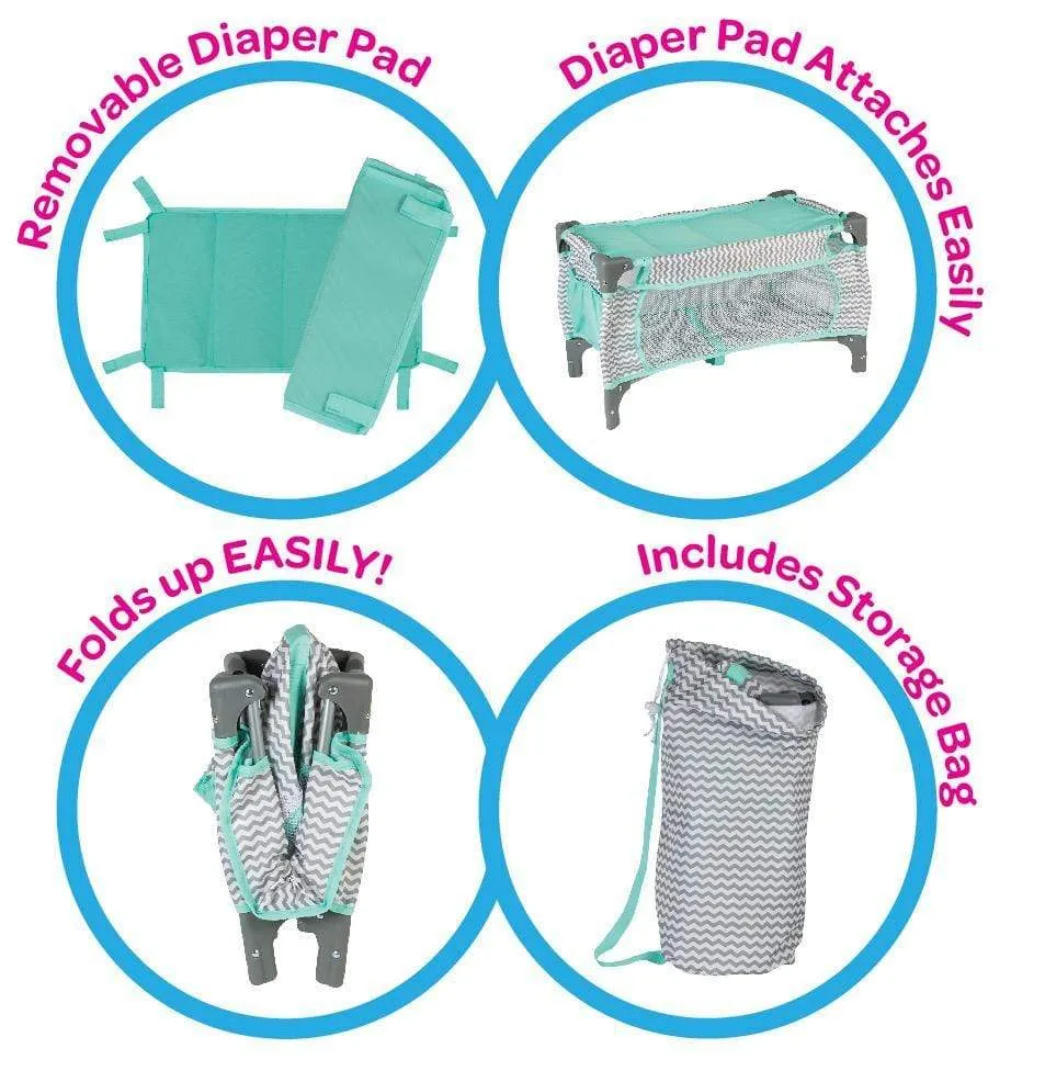 Zig Zag Deluxe Pack N Play