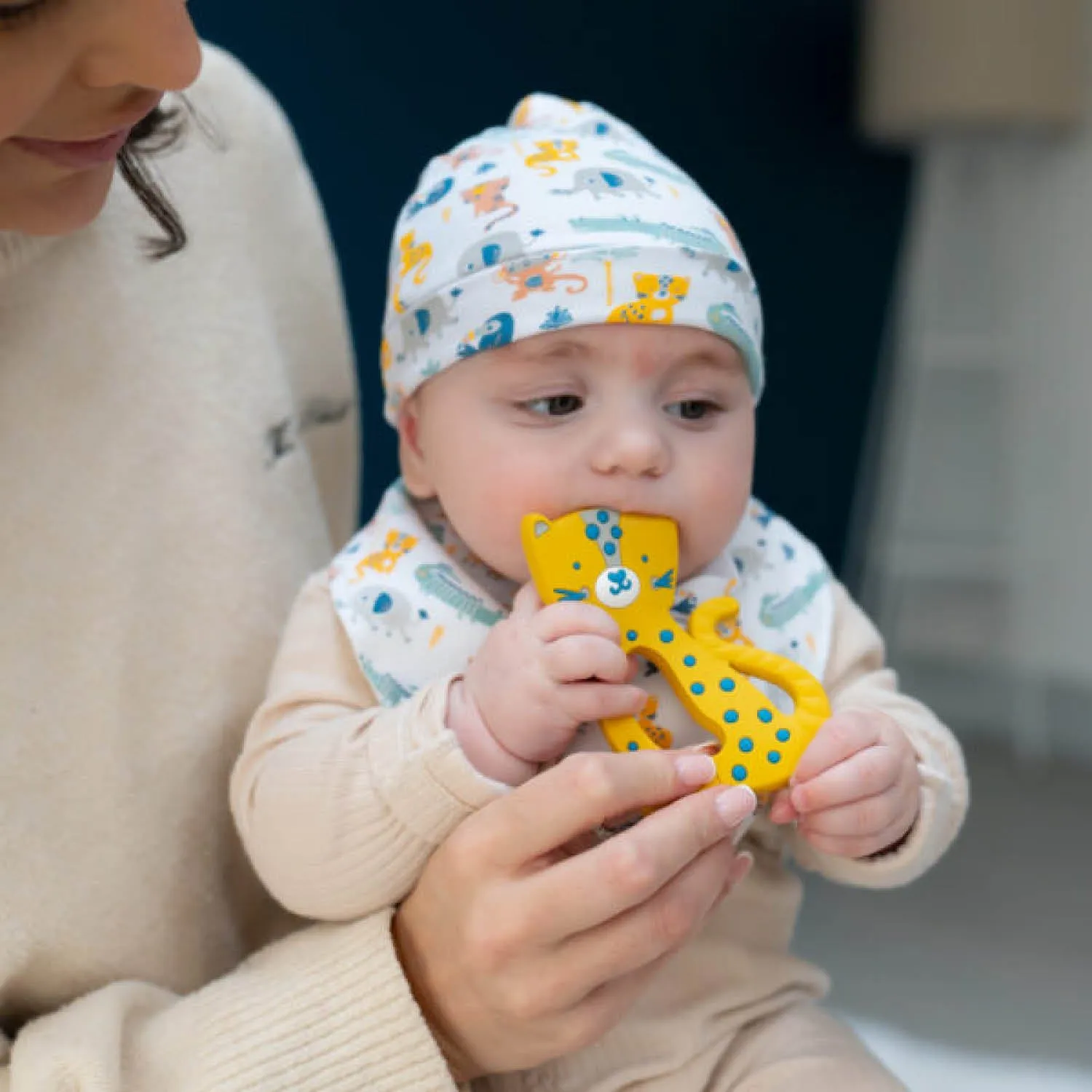 Ziggle Baby Leopard Teether
