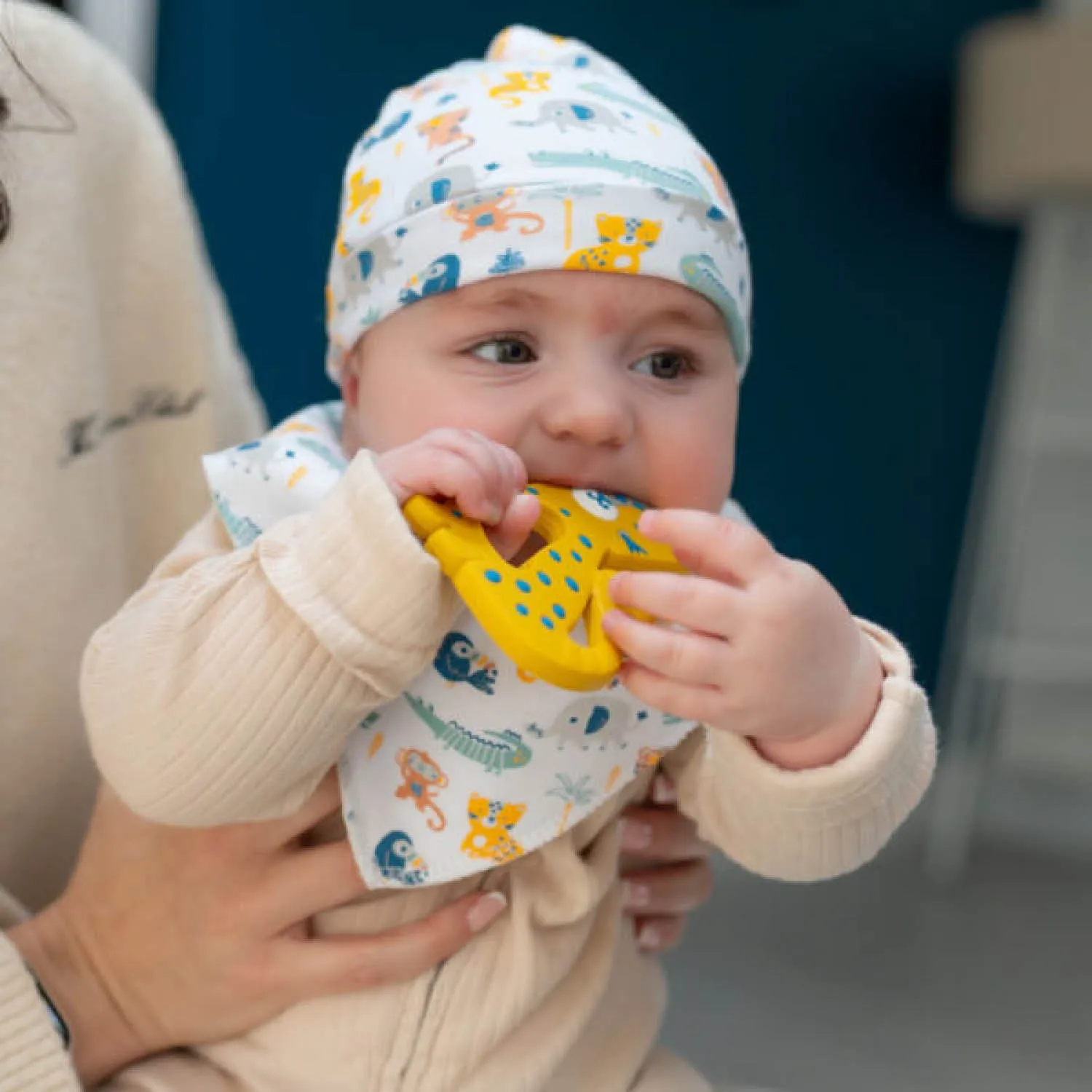 Ziggle Baby Leopard Teether